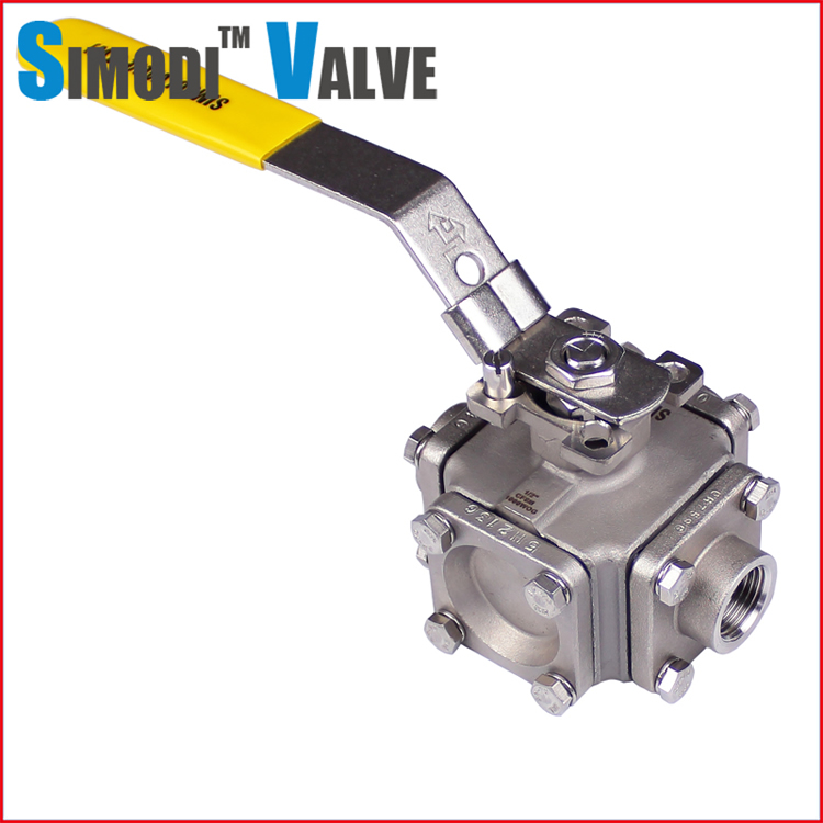 Three way ball valve bv4b-3dt