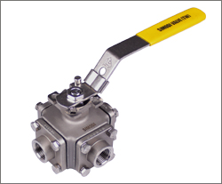 three way ball valve